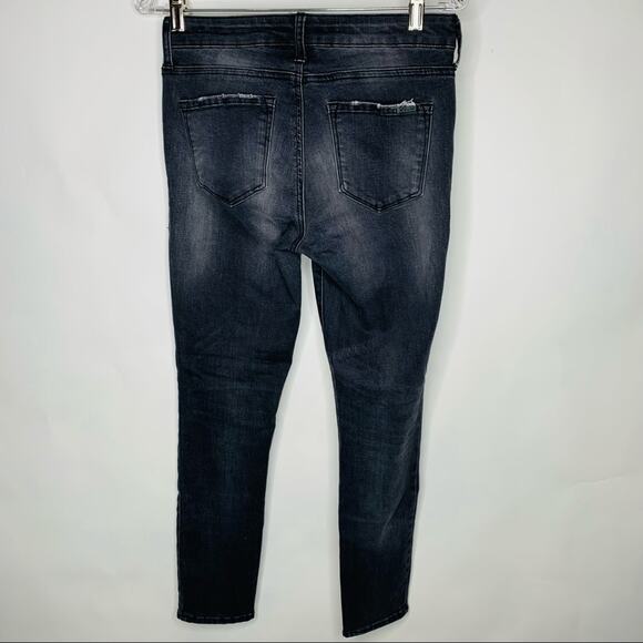 STS Blue Grey Emma Crop Jeans Distressed Sz 27 - Picture 4 of 7